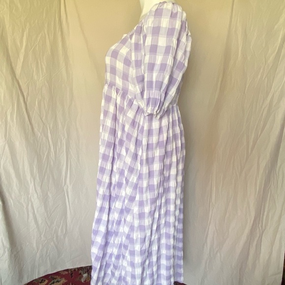 EUC Nasty Gal Spring / Summer smocked midi dress, 12 - Picture 6 of 15